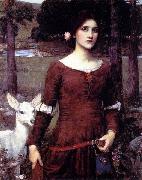 John William Waterhouse The Lady Clare oil on canvas